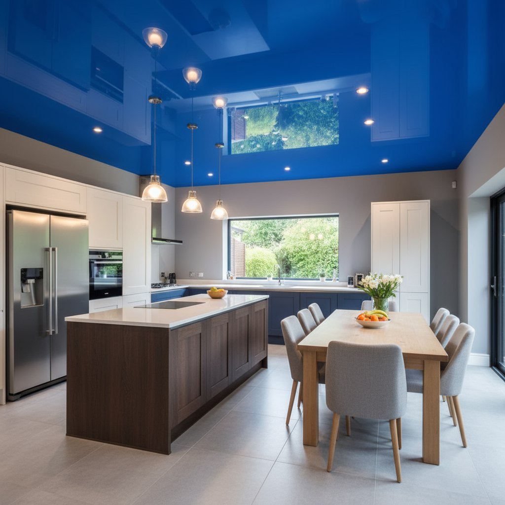 Цветной  потолок